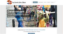 Desktop Screenshot of danskundervisning.nl